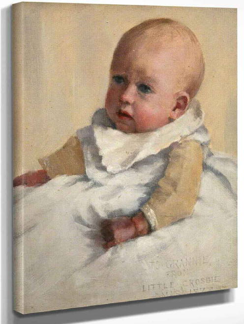 Crosbie Garstin As A Baby By Norman Garstin