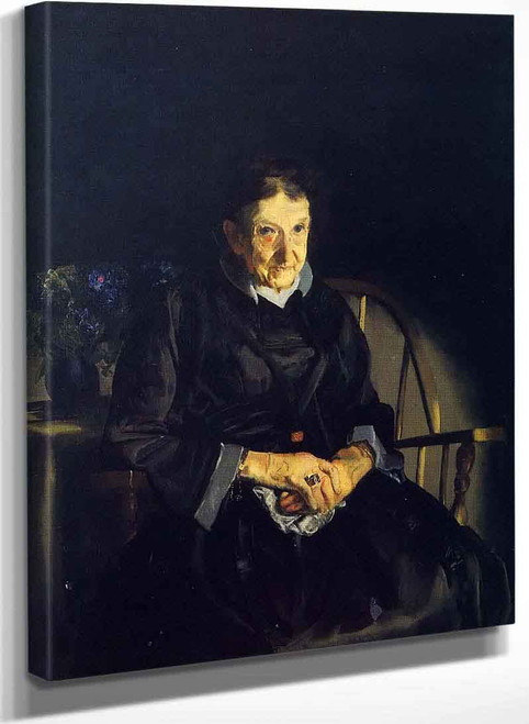 Aunt Fanny (Also Known As Old Lady In Black) By George Wesley Bellows