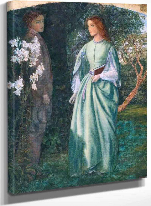 Aurora Leighs Dismissal Of Romney (Also Known As The Tryst) By Arthur Hughes