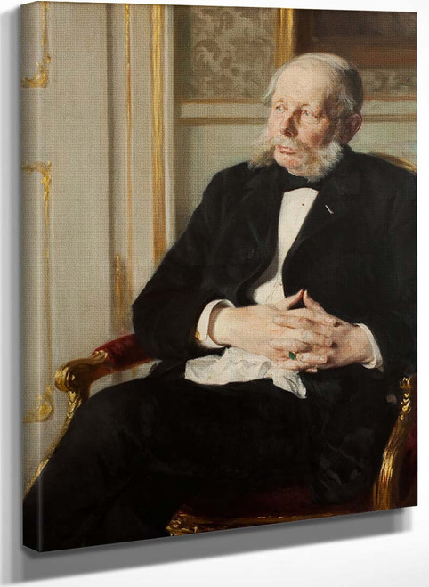 Baron Otto Ditlev Rosenørn Lehn By Peder Severin Kroyer