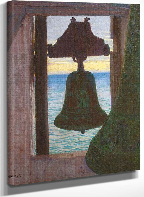 Bell Tower By The Edge Of The Sea (Also Known As Clocher Au Bord De La Mer) I By Edward Okun