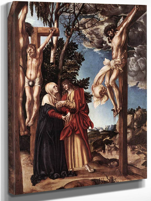 Crucifixion By Lucas Cranach The Elder By Lucas Cranach The Elder