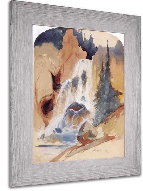 Crystal Falls by Thomas Moran