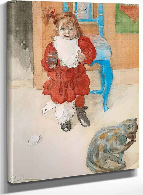 Brita (Also Known As The Confectionery Jar) By Carl Larssonv