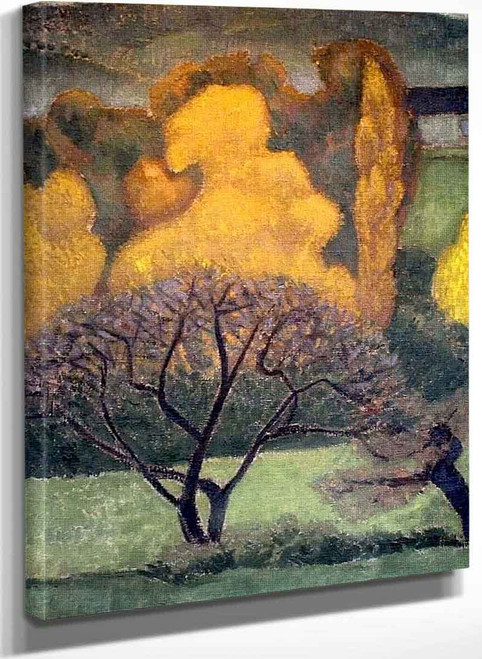 Brumes D’automne (Also Known As Larbre Jaune) By Paul Serusier