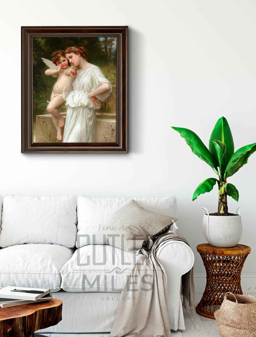 Cupid's Secrets1 By William Bouguereau Art Reproduction Cupid's Secrets1 By William Bouguereau Art Reproduction