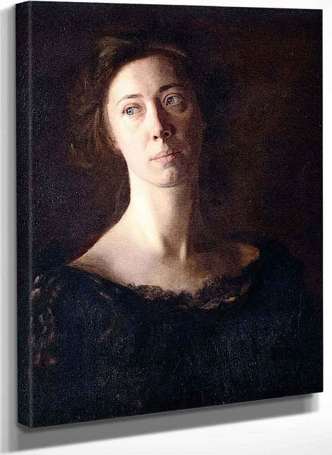 Clara (Also Known As Clara Janney Mather) By Thomas Eakins