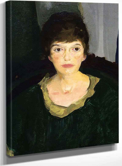 Emma In Night Light By George Wesley Bellows