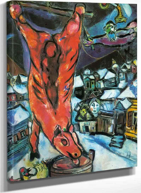 Flayed Ox By Marc Chagall