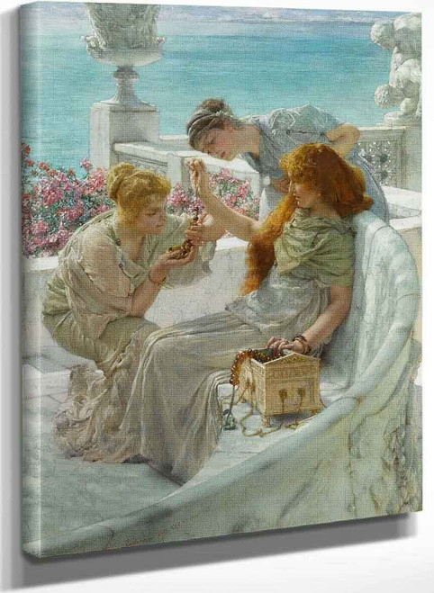 Fortunes Favourite (Also Known As Pampered Happiness) By Sir Lawrence Alma Tadema