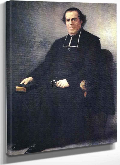 French Priest Pierre Bienvenu Noailles By Leon Joseph Florentin Bonnat