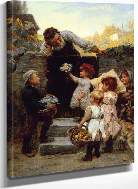 Grandfathers Birthday (Also Known As Grandpapas Birthday) By Frederick Morgan