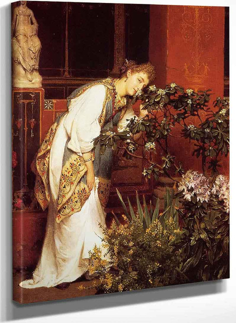 In The Peristyle (Also Known As In The Peristylum) By Sir Lawrence Alma Tadema