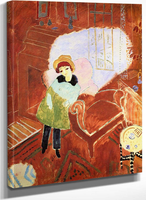 Iván By The Armchair By Isaac Grunewald