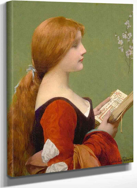 Jeanne La Rousse (Also Known As Jeanne The Redhead) By Jules Joseph Lefebvre