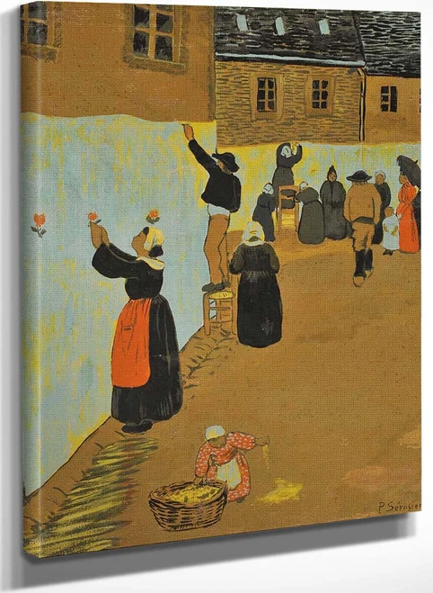 La Fête Dieu A Huelgoat By Paul Serusier