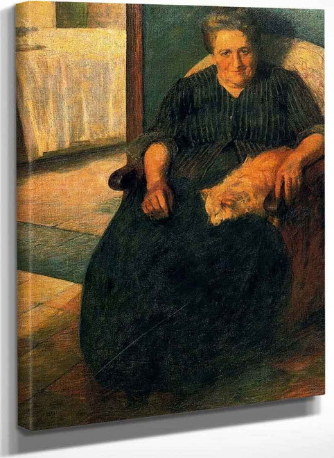 La Signora Virginia By Umberto Boccioni