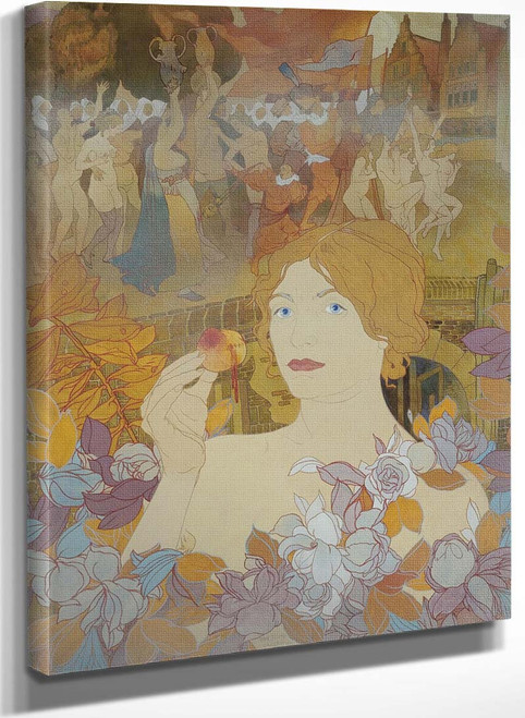 Le Fruit Defendu By Georges De Feure