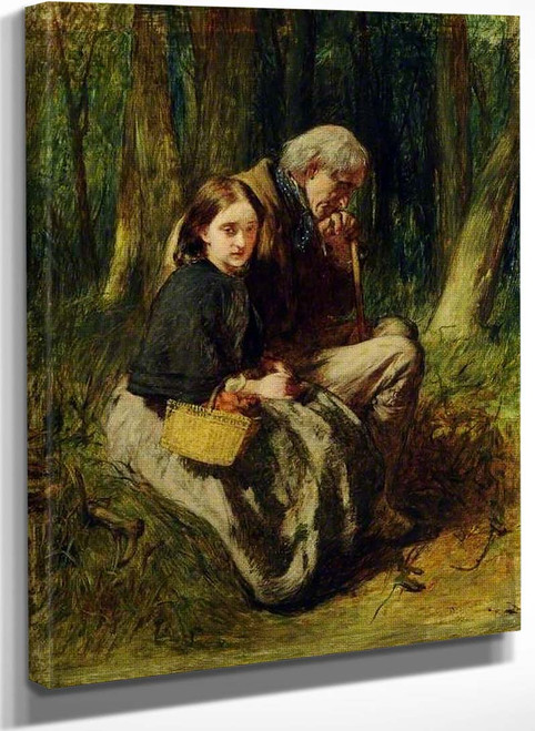 Little Nell And Her Grandfather In The Wood By Sir William Quiller Orchardson