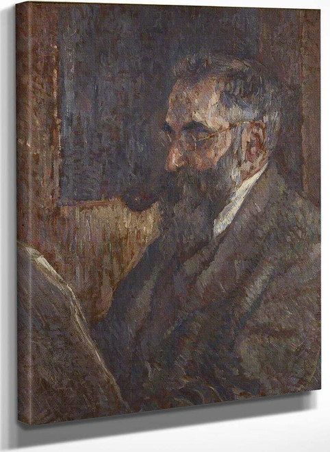 Lucien Pissarro Reading By James Bolivar Manson