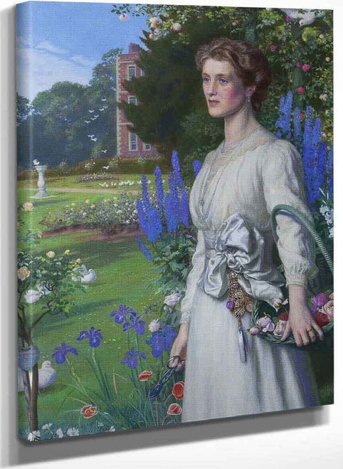 Margaret Lushington Mrs Stephen Langton Massingberd By Arthur Hughes