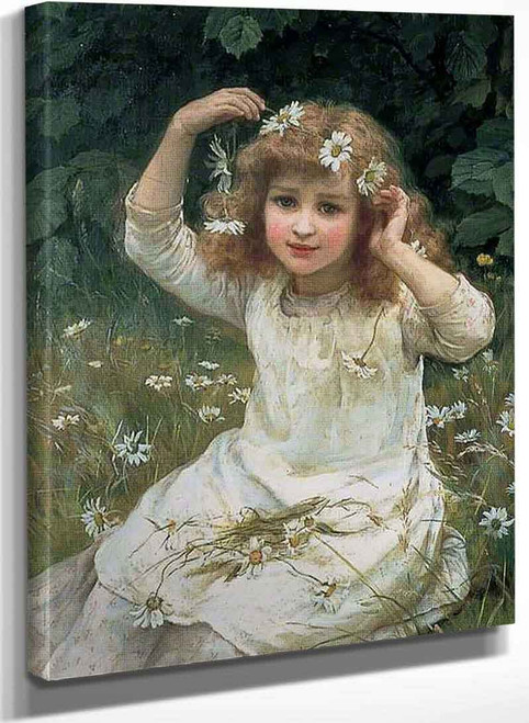 Marguerites By Frederick Morgan