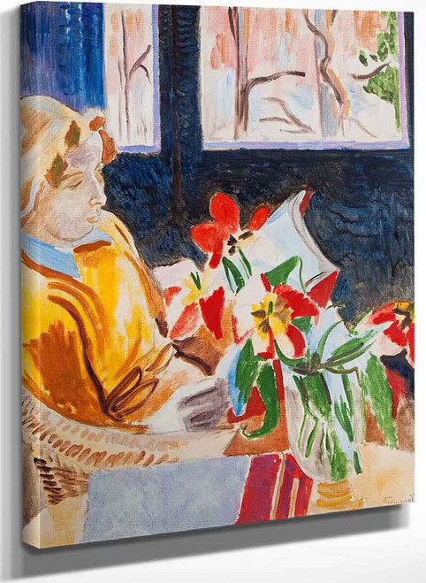 Martha At The Window By Isaac Grunewald