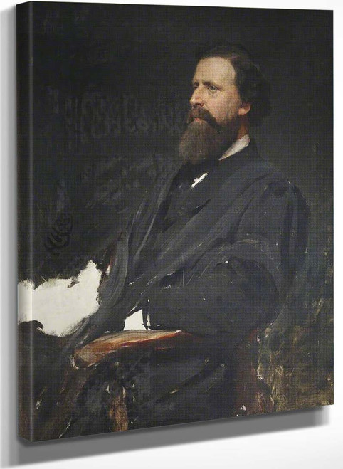 Mr Alexander Macdonald By Hubert Von Herkomer