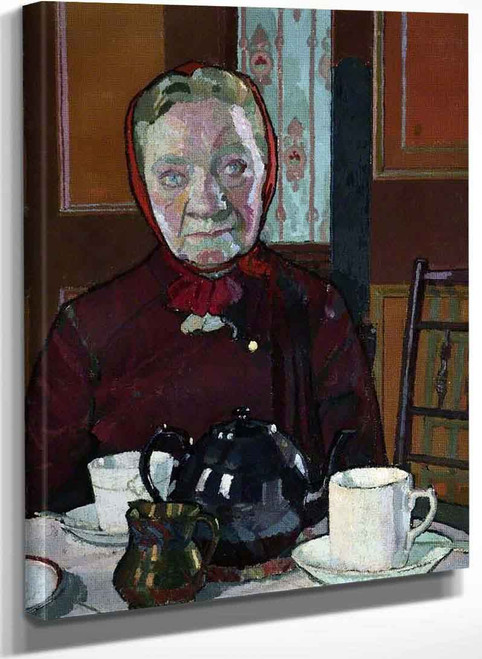 Mrs Mounter (The Artists Landlady) By Harold Gilman