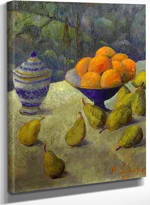 Nature Morte Aux Poires Et A La Faïence By Paul Serusier