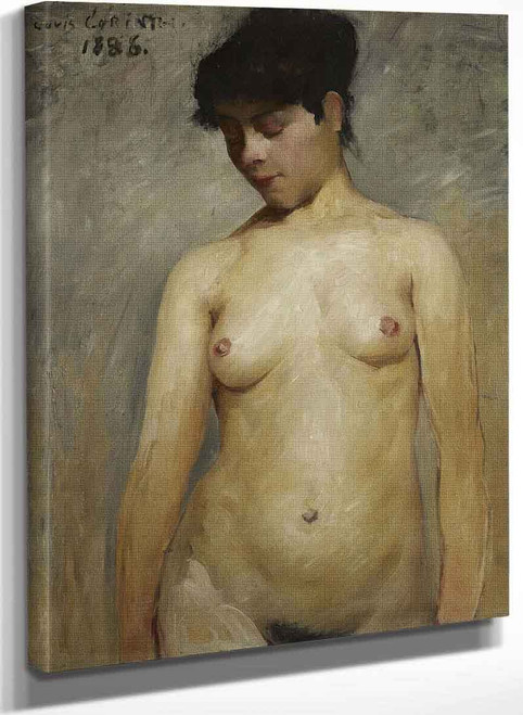 Nude Girl By Lovis Corinth