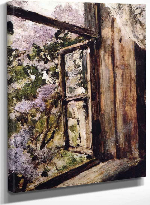 Open Window (Study) By Valentin Serov