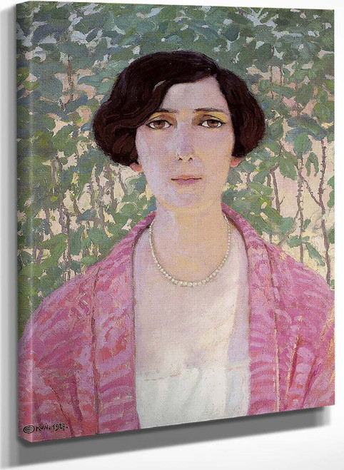 Portrait Of Aeny Frewert By Edward Okun