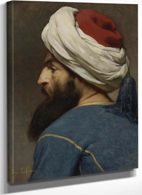Portrait Of An Ottoman By Jules Joseph Lefebvre