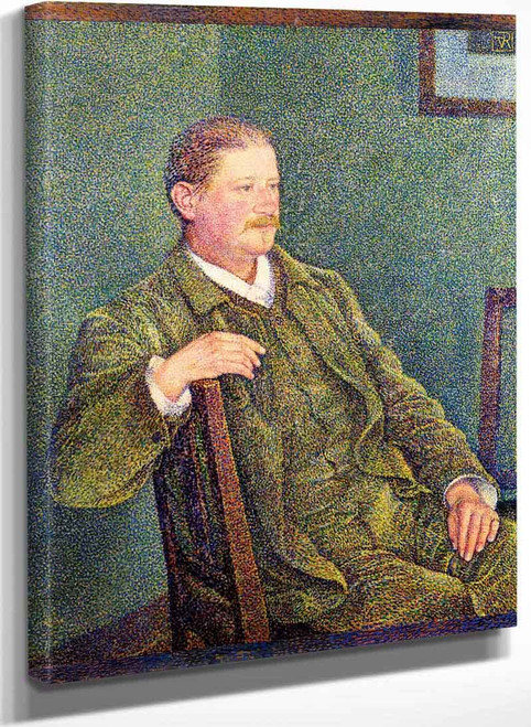 Portrait Of Auguste Weber By Theo Van Rysselberghe