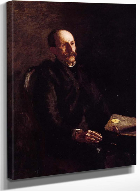 Portrait Of Charles Linford The Artist By Thomas Eakins