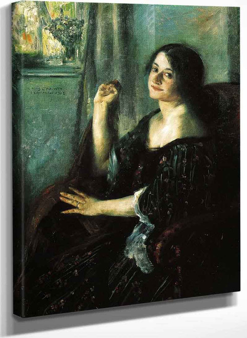 Portrait Of Charlotte Berend (Also Known As Petermannchen) By Lovis Corinth