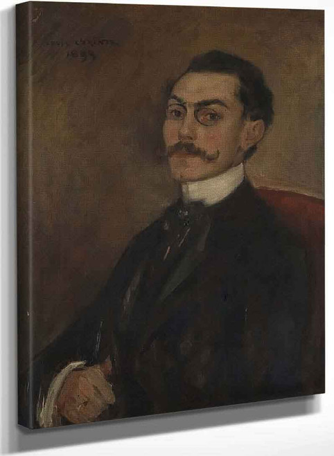 Portrait Of Dr Ferdinand Mainzer By Lovis Corinth