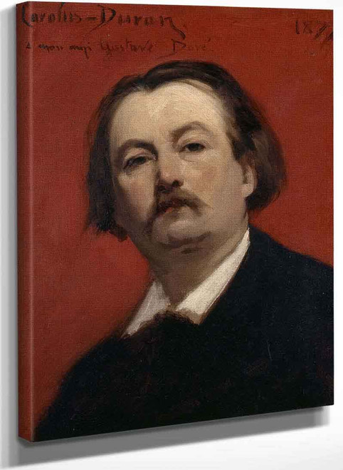 Portrait Of Gustave Dore By Charles Auguste Emile Durand