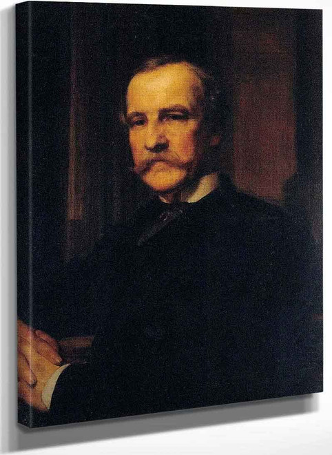 Portrait Of His Excellency Charles Malcolm Ernest George Count Of Bylandt By Sir Lawrence Alma Tadema