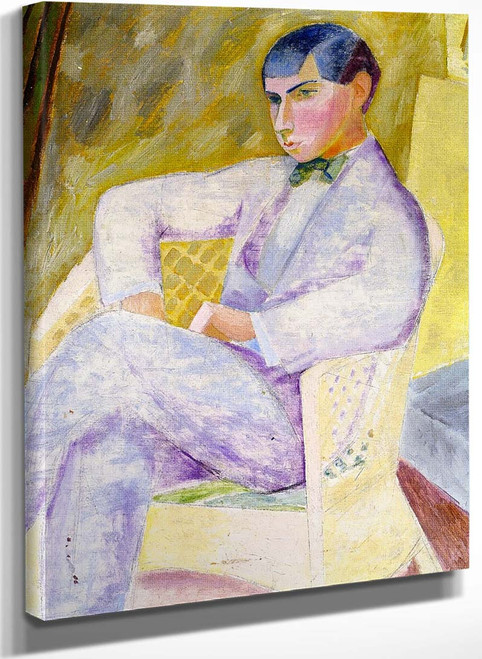 Portrait Of Ivan Grüenwald The Artists Brother By Isaac Grunewald Portrait Of Ivan Grüenwald The Artists Brother By Isaac Grunewald
