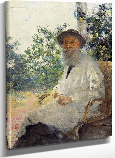 Portrait Of Leo Tolstoy By Ivan Pokhitonov