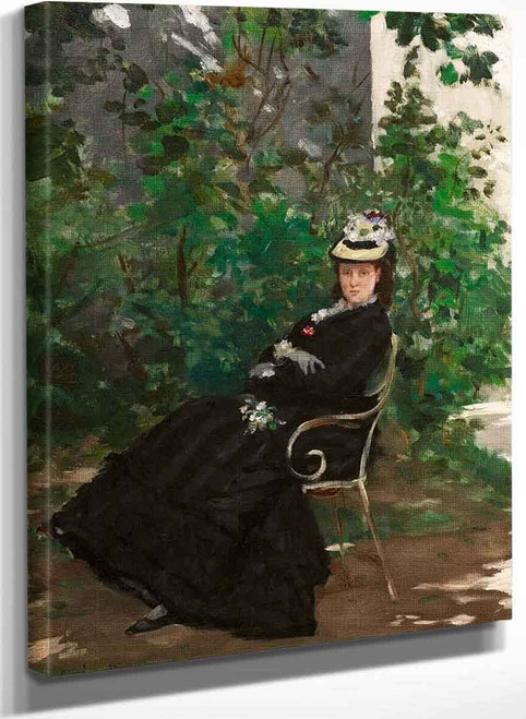Portrait Of Madame Alice Hoschede By Charles Auguste Emile Durand
