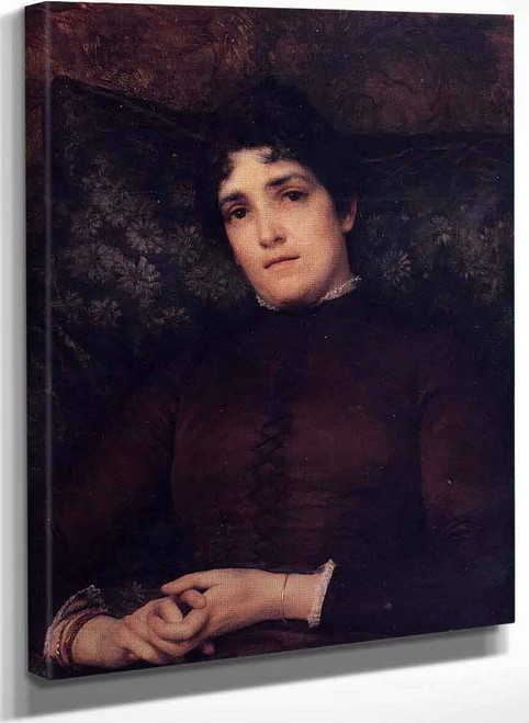 Portrait Of Mrs. Frank D. Millet (Also Known As Portrait Of Lily) By Sir Lawrence Alma Tadema
