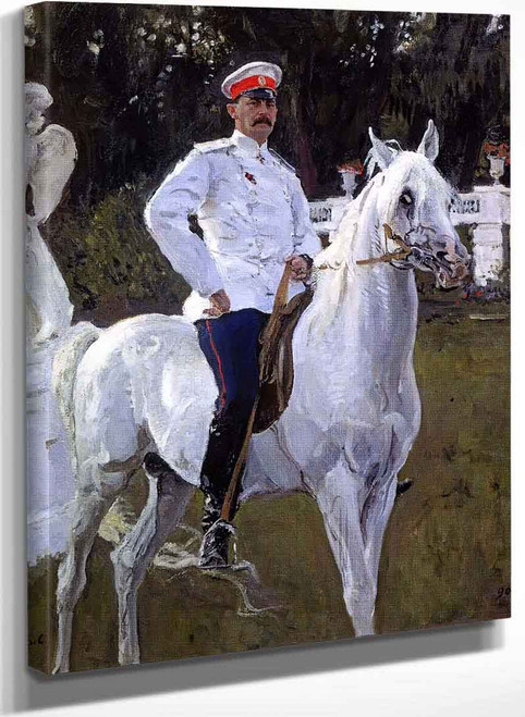 Portrait Of Prince Felix Yusupov Count Sumarokov Elston (Father) By Valentin Serov