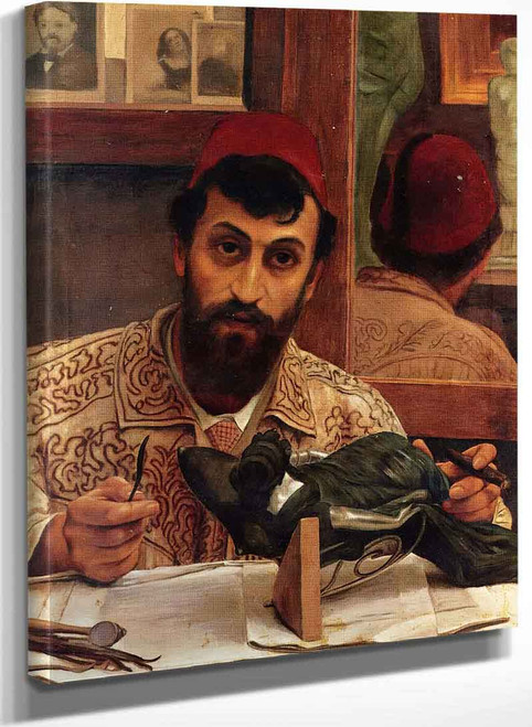 Portrait Of Professor Giovanni Battista Amendola By Sir Lawrence Alma Tadema