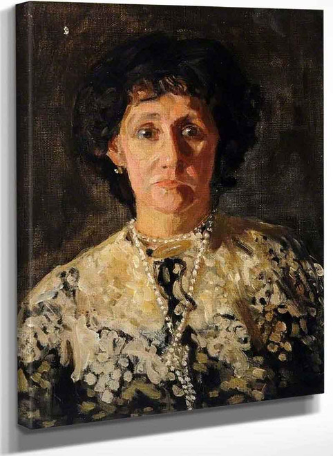 Portrait Of The Artists Mother By James Bolivar Manson