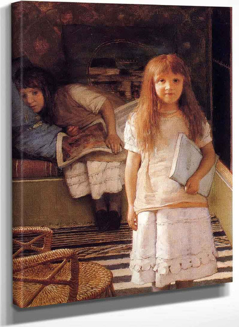 Portrait Of The Misses Laurense And Anna Alma Tadema (Also Known As This Is Our Corner) By Sir Lawrence Alma Tadema