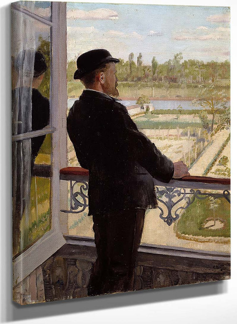 Portrait Of The Swedish Painter Karl Nordström By Christian Krohg