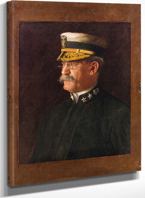 Rear Admiral Charles Dwight Sigsbee By Thomas Eakins